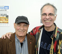 Vicente Feliú junto al rosarino Fernando Montalbano, que lo acompañará en escena. (Fuente: Alberto Gentilcore) (Fuente: Alberto Gentilcore) (Fuente: Alberto Gentilcore)