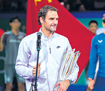 Federer ganador. Alcanzó a Lendl y va por Jimmy Connors (109 títulos). (Fuente: AFP) (Fuente: AFP) (Fuente: AFP)