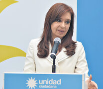 La ex presidenta Cristina Fernández respondió preguntas de medios nacionales e internacionales. (Fuente: DyN) (Fuente: DyN) (Fuente: DyN)