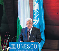 Mahmud Abbas pronunció un discurso en 2011 tras la colocación de la bandera palestina en la sede de la Unesco. (Fuente: EFE) (Fuente: EFE) (Fuente: EFE)