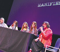 Horacio González, María Pía López, Nora Veiras, Mariana Arruti y Liliana Herrero propusieron un intenso debate. (Fuente: Leandro Teysseire) (Fuente: Leandro Teysseire) (Fuente: Leandro Teysseire)