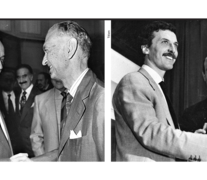 Junto al ministro de Economía de la dictadura José Alfredo Martínez de Hoz y con Mauricio Macri en los 90. (Fuente: Télam) (Fuente: Télam) (Fuente: Télam)