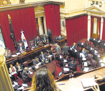 En una reunión de Miguel Angel Pichetto y Federico Pinedo el Senado acordó un tratamiento veloz. (Fuente: Leandro Teysseire) (Fuente: Leandro Teysseire) (Fuente: Leandro Teysseire)