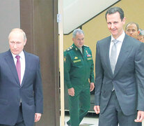 Al Assad hizo un sorpresivo viaje a Rusia, donde se reunió con Putin. (Fuente: EFE) (Fuente: EFE) (Fuente: EFE)