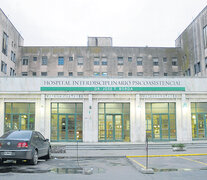 El Hospital Borda, donde Carbonell estaba internado en un pabellón que la Justicia había ordenado clausurar.