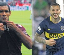 José “Pepe” Sand, goleador granate. Darío “Pipa” Benedetto, el hombre gol de Boca. (Fuente: Fotobaires) (Fuente: Fotobaires) (Fuente: Fotobaires)