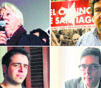 Luis Puenzo, Fernando Krichmar, Juan Pablo Gugliotta y F. Juan Lima, distintas voces desde distintos lugares.