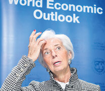 Lagarde, directora del FMI, alertó sobre los “niveles de vulnerabilidad en el sector financiero”. (Fuente: AFP) (Fuente: AFP) (Fuente: AFP)