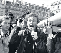 Los estudiantes iniciaron la ocupación de universidades en marzo del 68; en la foto uno de sus líderes, Daniel Cohn Bendit. (Fuente: AFP) (Fuente: AFP) (Fuente: AFP)