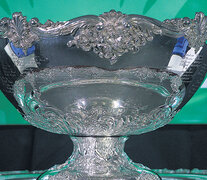 La Ensaladera de Plata, uno de los trofeos más tradicionales del deporte mundial. (Fuente: Alejandro Leiva) (Fuente: Alejandro Leiva) (Fuente: Alejandro Leiva)