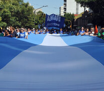 La marcha partió desde la Plaza del Soldado hasta las inmediaciones de la Casa de Gobierno. (Fuente: Eduardo Seval  ) (Fuente: Eduardo Seval  ) (Fuente: Eduardo Seval  )