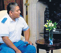 Chocobar fue recibido como un héroe por Mauricio Macri en la Casa Rosada.