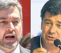 La disputa electoral de hoy se centra en los candidatos Mario Abdo Benítez y Efraín Alegre.