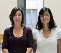 Las antropólogas Gabriela González y Silvia Alucin, son investigadoras de la UNR.