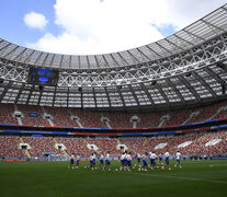 A las 12 de hoy, el estadio Luzhniki de Moscú será sede de la inauguración del mundial.