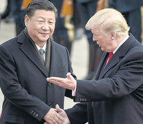 Donald Trump y Xi Jinping disputan en el terreno de la geopolítica. (Fuente: AFP) (Fuente: AFP) (Fuente: AFP)