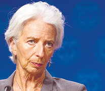 Christine Lagarde fue recibida por el Gobierno en la previa al encuentro de ministros y titular de bancos centrales del G-20. (Fuente: AFP) (Fuente: AFP) (Fuente: AFP)