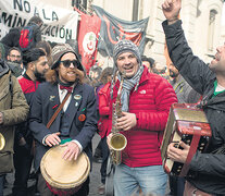 “Nos podrían perseguir por denuncias anónimas, que estarían legitimadas”, se quejan los artistas. (Fuente: Joaquín Salguero) (Fuente: Joaquín Salguero) (Fuente: Joaquín Salguero)