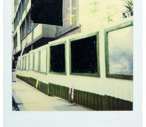 Sin título I. 1997. Polaroid intervenida.