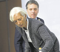 Christine Lagarde, titular del FMI, y Nicolás Dujovne, ministro de Hacienda, deberán renegociar. (Fuente: NA) (Fuente: NA) (Fuente: NA)