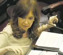 La senadora Cristina Fernández, nuevamente en el centro de la tormenta por una decisión judicial. (Fuente: NA) (Fuente: NA) (Fuente: NA)