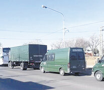 Los gendarmes llegaron a la planta de Río Tercero poco antes de las nueve de la mañana de ayer.