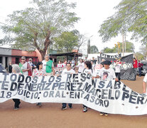 Los organismos movilizaron la comunidad de Gobernador Virasoro para buscar justicia en el caso.