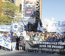 La manifestación fue convocada por la propia Universidad de Córdoba, junto a la FUC y Adiuc.