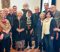 El encuentro entre los obispos y los organismos se realizó en la sede de la Conferencia Episcopal.