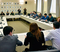 La reunión fue reprogramada para el lunes a las 17 en el Palacio Sarmiento. (Fuente: NA) (Fuente: NA) (Fuente: NA)