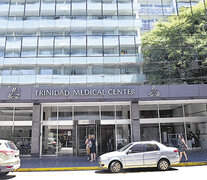 La clínica Trinidad, en el barrio de Palermo, donde falleció Déborah Pérez Volpin. (Fuente: Télam) (Fuente: Télam) (Fuente: Télam)