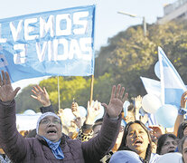 Discursos de pastores y música pegadiza para “defender la vida desde la concepción”. (Fuente: Enrique García Medina) (Fuente: Enrique García Medina) (Fuente: Enrique García Medina)