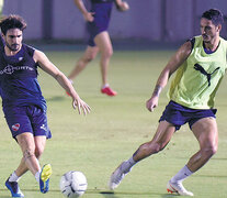 Uno de los entrenamientos de Independiente en suelo japonés. A la hora del partido la temperatura será elevada.