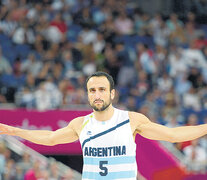 Emanuel Ginóbili, el mejor basquetbolista argentino de la historia. (Fuente: AFP/ Télam) (Fuente: AFP/ Télam) (Fuente: AFP/ Télam)