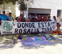 La familia encabezó numerosas marchas en Fortín Olmos por la aparición con vida de la joven de 19 años.