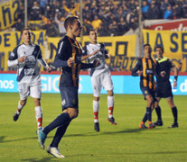 Ruben hizo un gol contra los salteños por Copa Argentina.