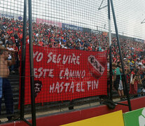 Hinchas del Rojo irán a la popular, detrás del Palomar. (Fuente: Sebastián Granata) (Fuente: Sebastián Granata) (Fuente: Sebastián Granata)