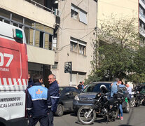 El hecho ocurrió en el centro de la ciudad, en un departamento ubicado en calle Italia 1400. (Fuente: Sebastián Granata) (Fuente: Sebastián Granata) (Fuente: Sebastián Granata)