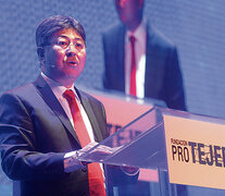 Yeal Kim, presidente de Protejer, en la conferencia de la entidad. (Fuente: Carolina Camps) (Fuente: Carolina Camps) (Fuente: Carolina Camps)