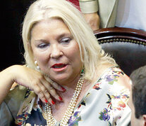 Elisa Carrió, otra vez con sus declaraciones polémicas.