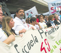 Empezaron con marchas por la muerte de Sandra y Rubén. (Fuente: Adrián Pérez) (Fuente: Adrián Pérez) (Fuente: Adrián Pérez)