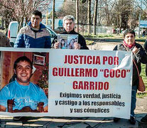 Los familiares del Coco Garrido reclaman justicia por el crimen policial.