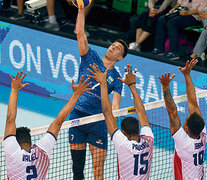 Los argentinos ganaron con parciales de 26-24, 25-15 y 25-15.