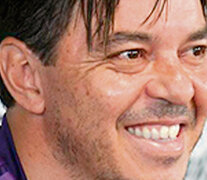 Marcelo Gallardo, DT de River.