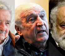 Mujica, Rosencof y Huidobro.