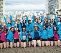 Las chicas de la delegación de Tierra del Fuego. (Fuente: Prensa Secretaría de Deportes) (Fuente: Prensa Secretaría de Deportes) (Fuente: Prensa Secretaría de Deportes)