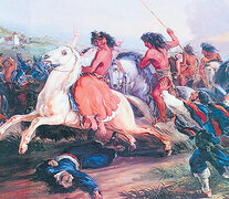 Mauricio Rugendas, El rapto de la cautiva, 1845
