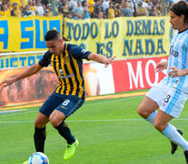 Ortiz podría debutar mañana como titular ante Boca.