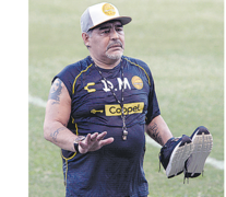Diego, técnico de Dorados.