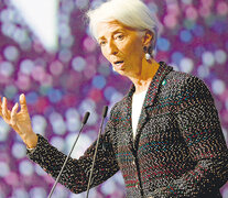 Christine Lagarde, número uno del FMI.